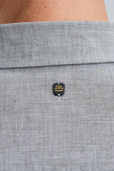 PME legend short sleeve shirt ctn linen 2tone